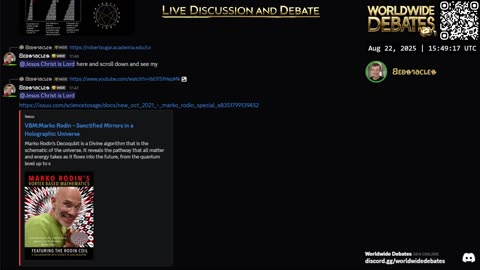 0029 - Worldwide Debates LIVE - YouTube/Rumble/Twitch/Kick