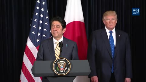 Joint Statment by President Trump and Prime Minister Shinzō Abe