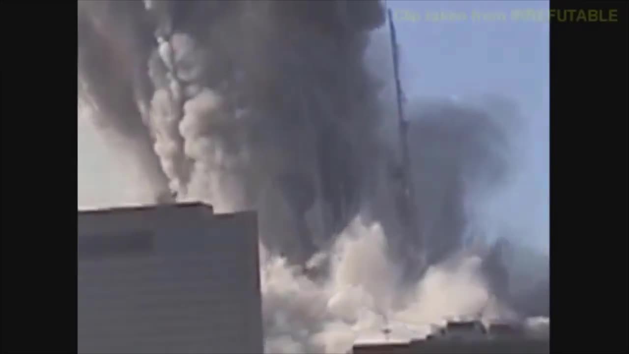9/11- The North Tower disintegration vs controlled demolition.