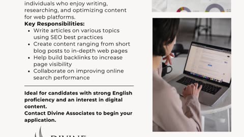 Master the Art of SEO – Join Divine’s Content-Driven Internship