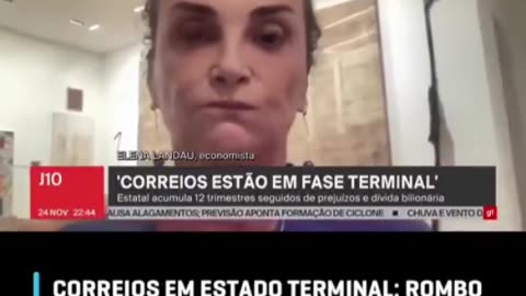 A economista Elena Landau jogou luz sobre o que o regime tenta esconder: os Correios estão em fase terminal. Não é crise, não é oscilação de mercado, é colapso.