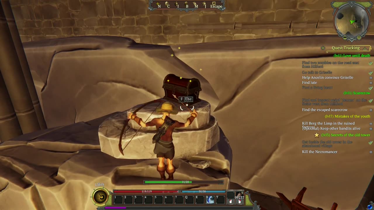 Gedonia 2, early access: episode 3, necromancer dungeon