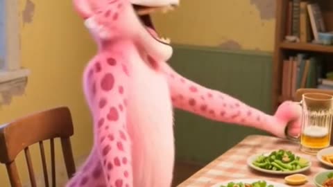 Purple Tiger Kidnaps Cat, Unicorn & Bear — and Turns Them into BBQ!