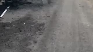 🔥☠️ Occupied Tokmak, Zaporizhzhia region.