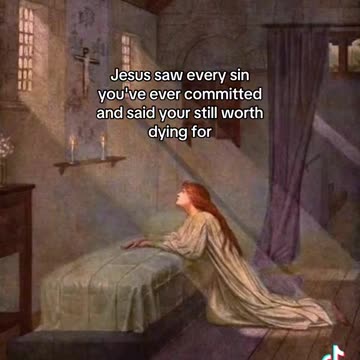 ✝️ Jesus saw every sin—past, present, and future—and still chose the cross.