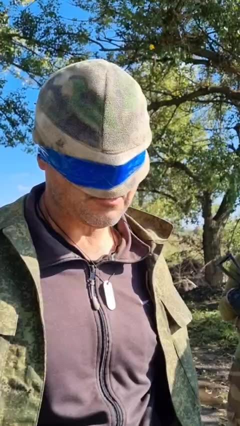 Russian POW is Center of Attention After Arriving Back at Camp