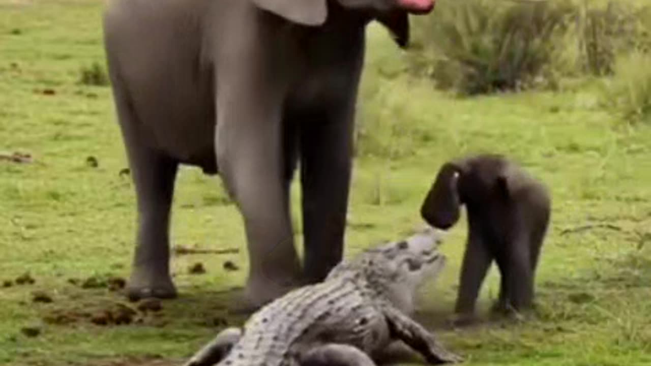 "Mother elephant"🦋😚🐘🐘