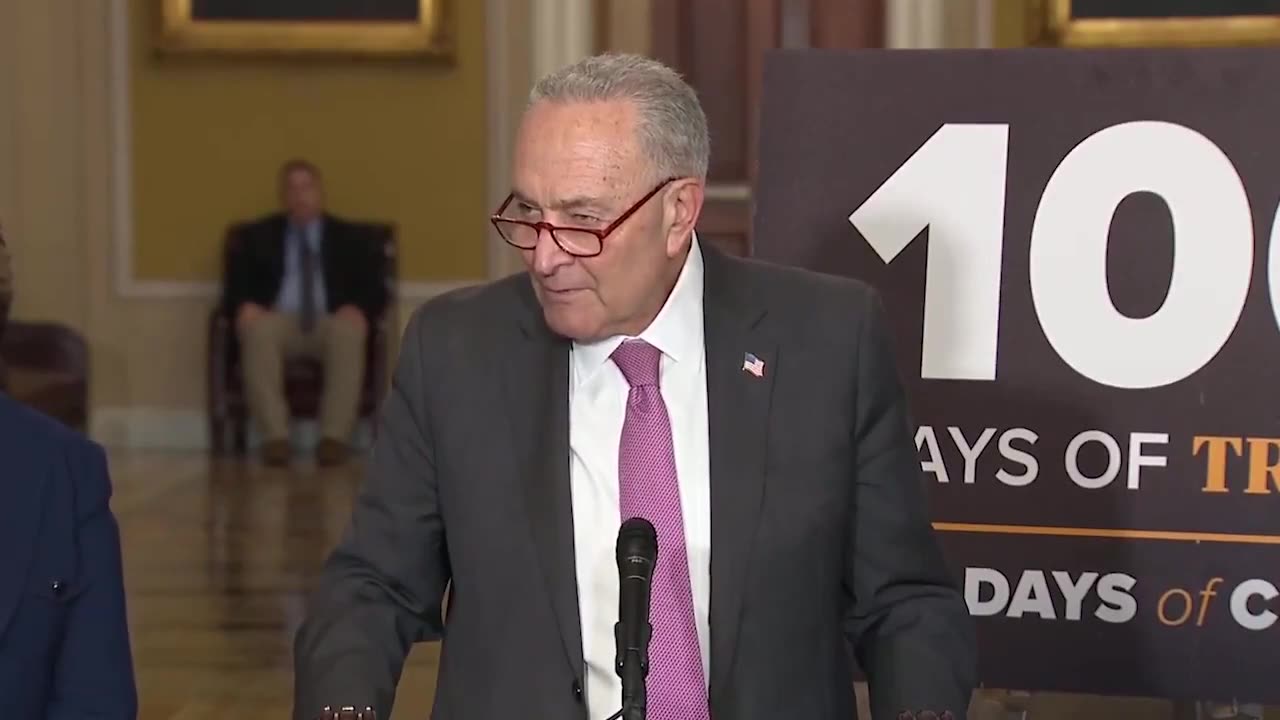 Chuck Schumer Can't Bring Himself To Admit That Trump Has Secured Border