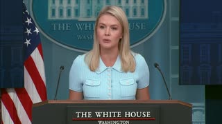 Press Secretary Karoline Leavitt Briefs Members of the Media