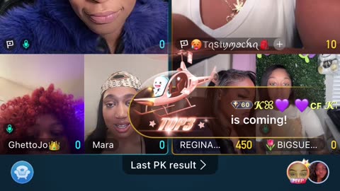 LIYAH VS PUMKIN & 21BADBIHH LINED WITH MARA, TASTY MOCHA, GHETTO JO & BIGSUEWOO BIGO LIVE