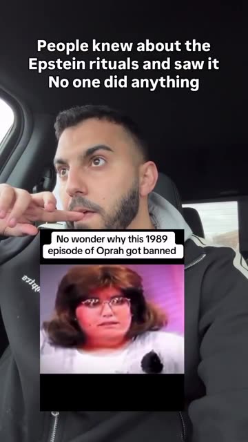 No wonder why this 1989 Episode of OPRAH was Banned!!
