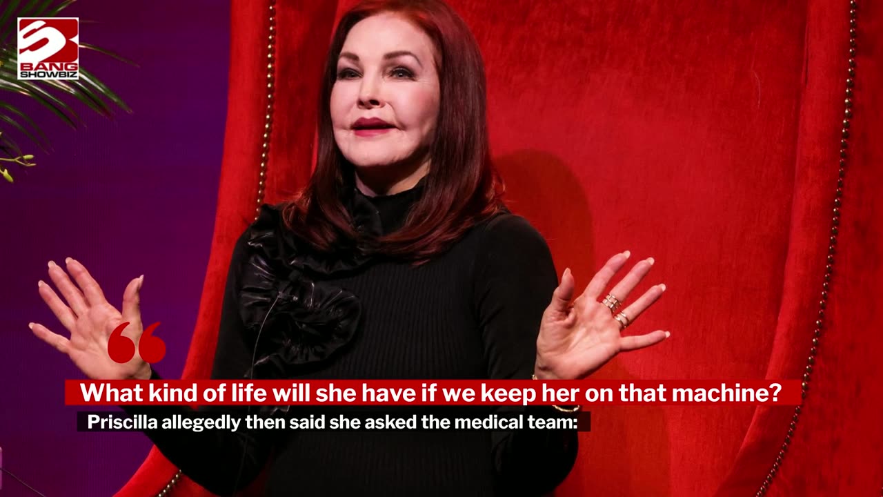 Priscilla Presley described in unpublished memoir pages taking daughter off life support