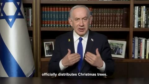 Netanyahu felicita la navidad y año nuevo 2026 a los cristianos amigos de Israel