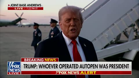 Trump Comments on Biden Autopen and Fake Pardons for J6 Committee