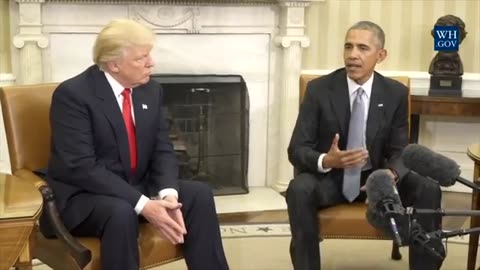 President Obama Meets With President-Elect Trump