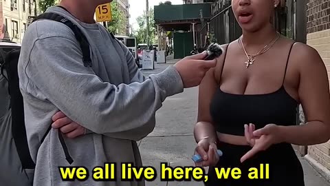 Black Woman In Bronx Freaks Out over Secret Migrant Shelters in NYC