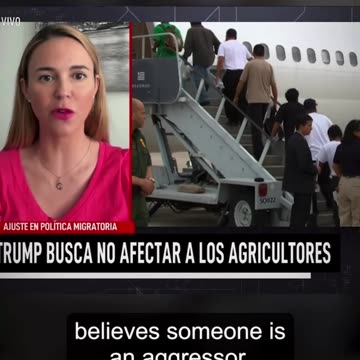 María Herrera responde a la encuesta de Axios, sobre la política de Trump entorno a la Inmigración