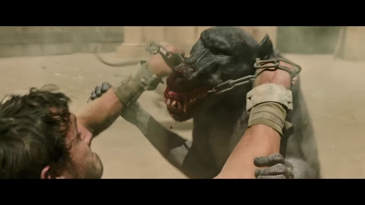 Gladiator II (2024) - Rabid Monkeys Attack Scene