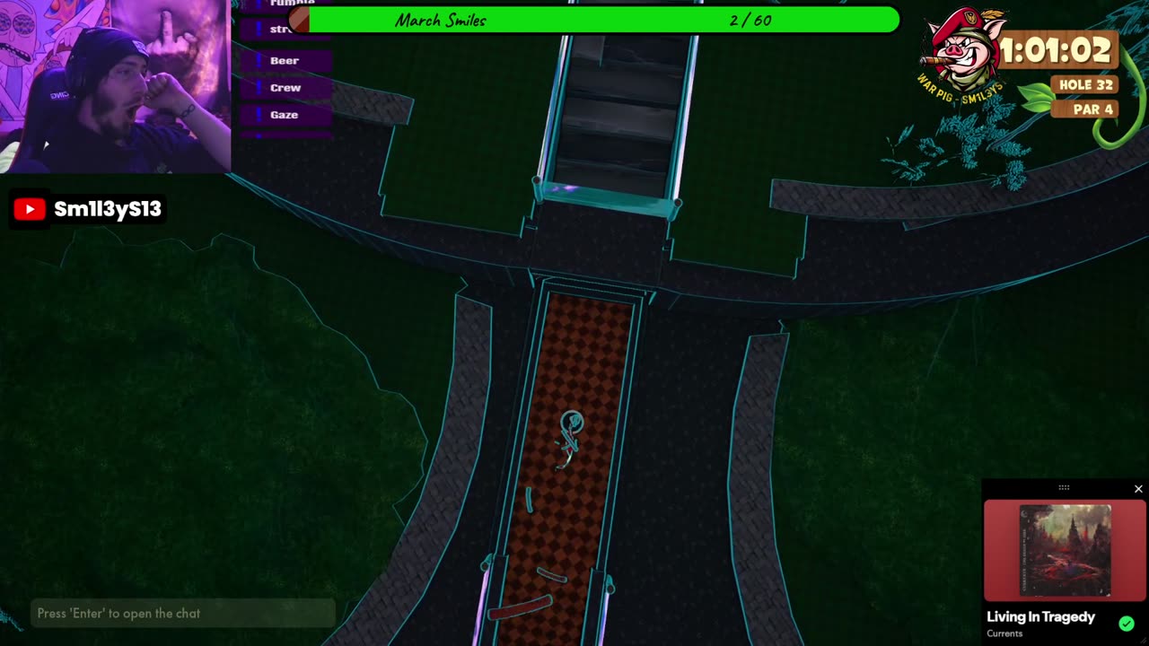 Just Smacking it into HOLES