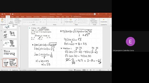 PAMER SEMESTRAL 2023 | Repaso 1 | Trigonometría