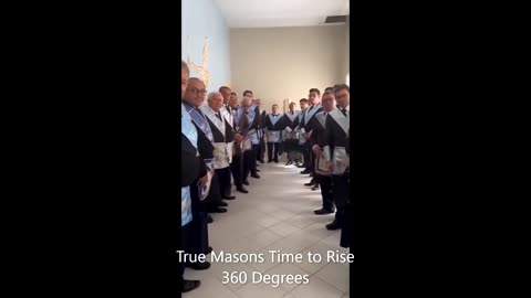 THE REAL MASONIC BUILDERS - LODGE WAS INVERTED