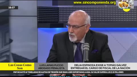 EL DOCTOR LAMAS PUCCIO DIJO QUE LA VUELTA DE DELIA ESPINOZA SERÍA UN RETROCESO