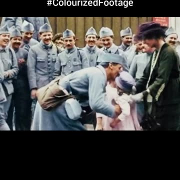 French WW1 soldiers after armistice 🇫🇷 Troops returning from war in 1918 🎖️ Historic end-of-war