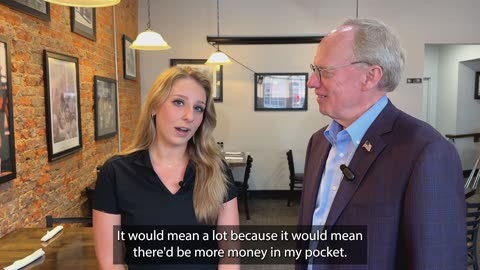 Rep. Rose Speaks to Local Server About No Tax on Tips