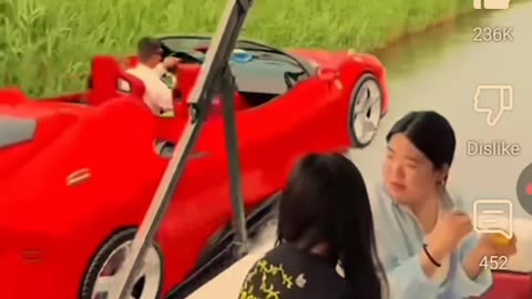 Water car ride