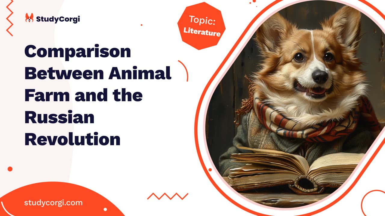 Comparison Between Animal Farm and the Russian Revolution - Essay Example