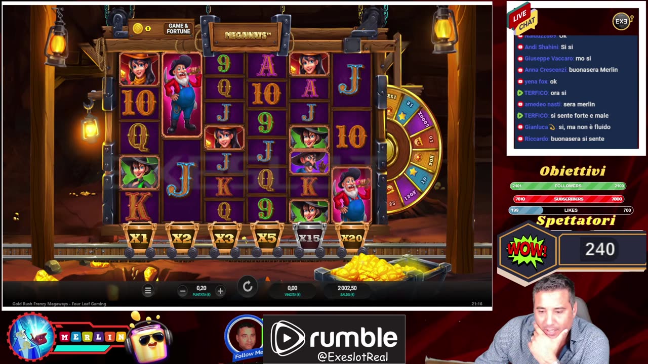 MERLIN in LIVE ore 21:00