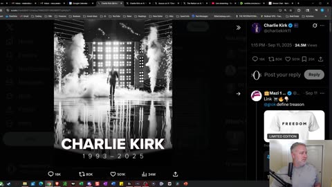 Charlie Kirk fallout shows the prevalence of Demons; I will be around more