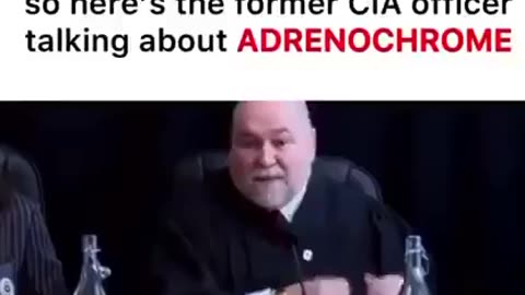 CIA officer Robert David Steele exposes the truth about Adrenochrome