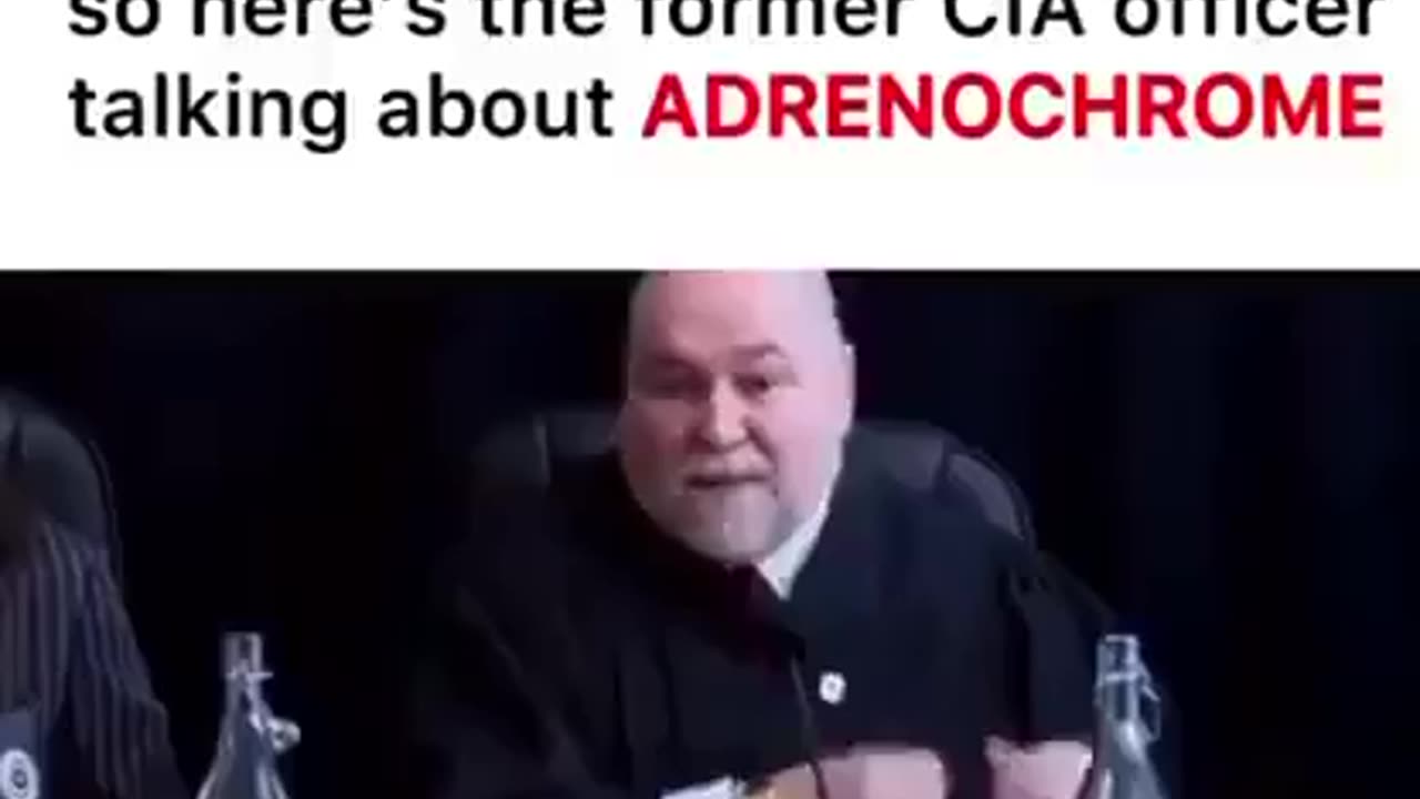 CIA officer Robert David Steele exposes the truth about Adrenochrome