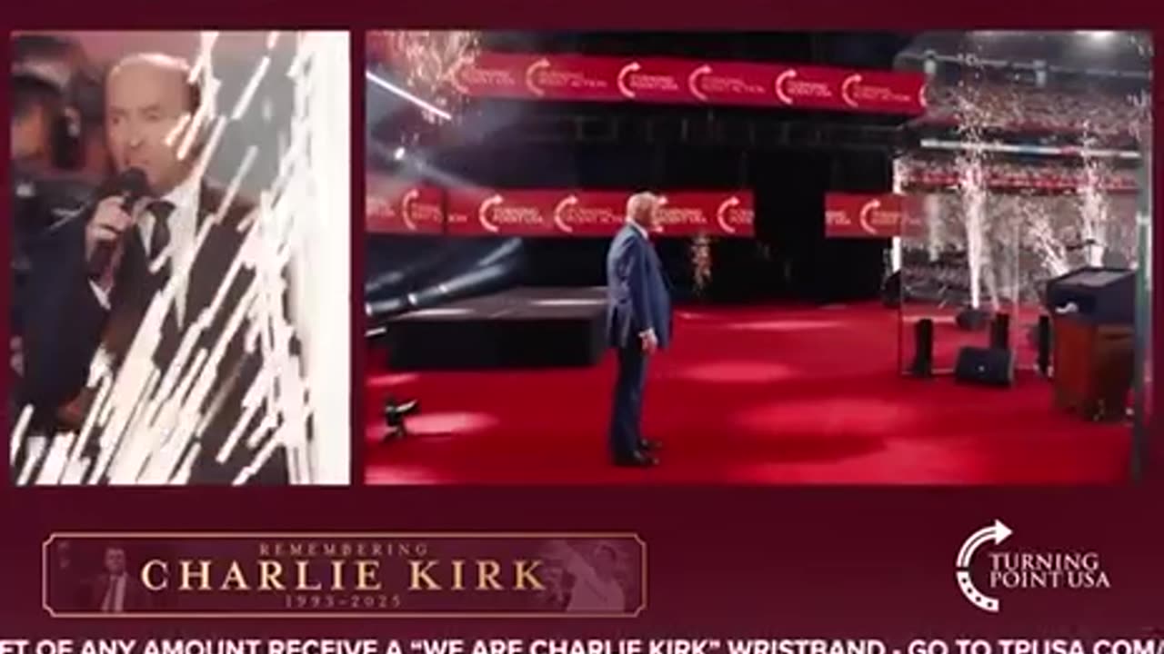 The Trump walkout song live.