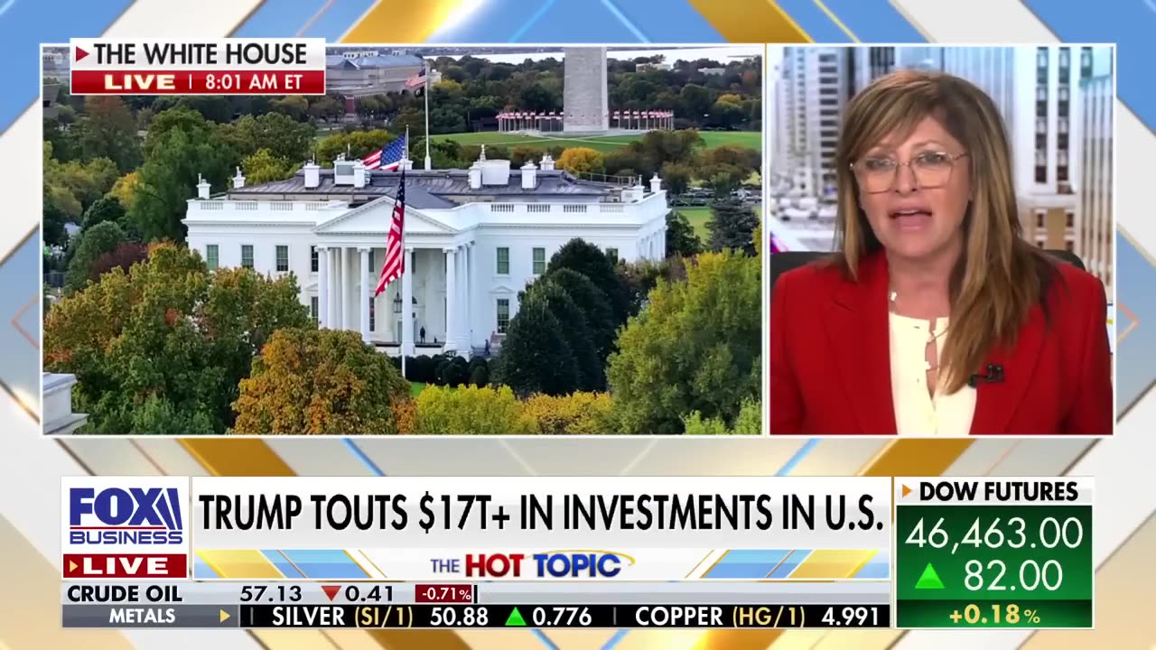 [2025-10-20] ‘COULD BE $20 TRILLION BY END OF YEAR’: Trump declares record-breaking economic boom