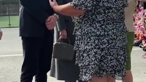 William and Kate arrive in Southport to support families of murdered