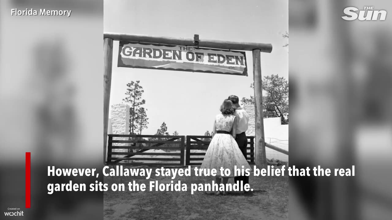 Minister insists bible’s Garden of Eden was in Florida as he points to trees and passage in Book of Genesis as ‘proof’