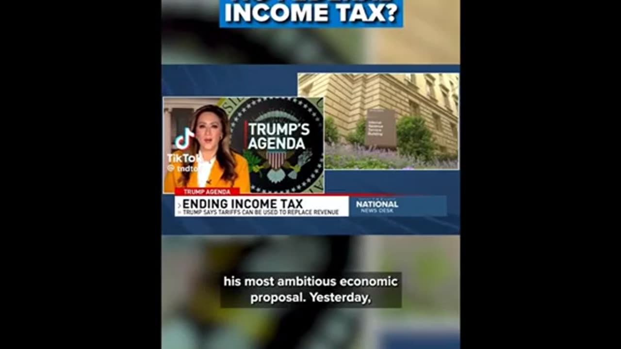 Tariffs, Income Tax and the Dept of Winning ..