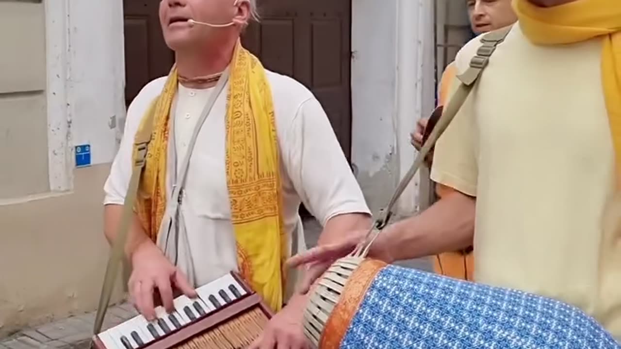 Harinam Sankirtan in Vilnius, Lithuania August 2025