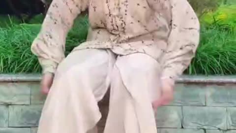 Sitting exercises, looks like fun!