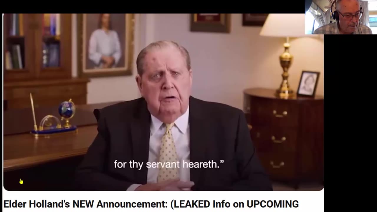Elder Holland - Invitation to Youth and Others to Build a Real Zion - 8-26-25