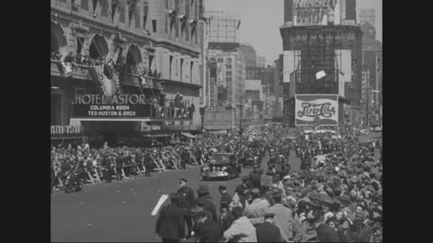 GEN. DOUGLAS MAC... - GEN. DOUGLAS MACARTHUR PARADE, NEW YORK CITY, NEW YORK - 111-lc-30398 HD 2Mbps