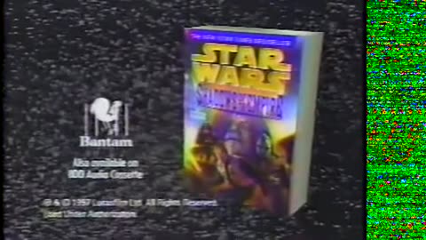 Star Wars Shadows Of The Empire Novel from Bantam Books TV Commercial from 1997