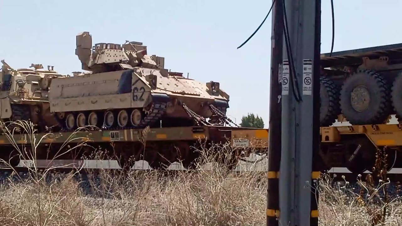 Military Cargo Train