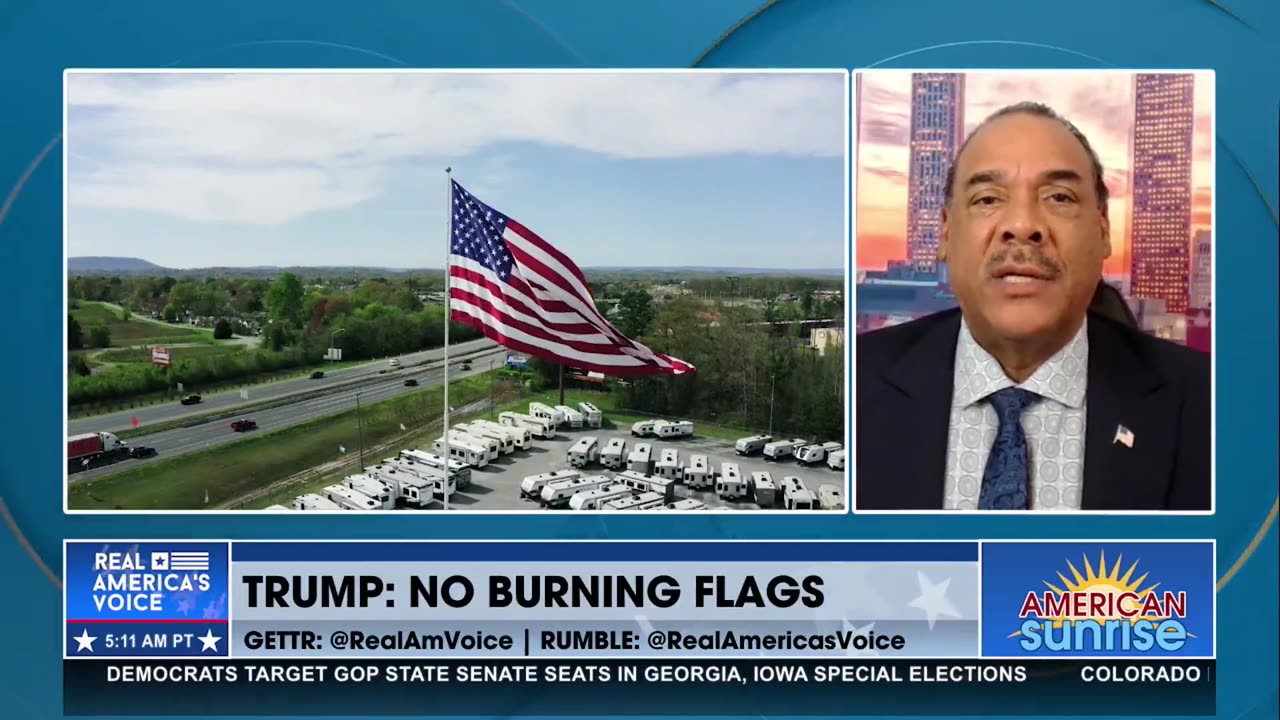 NO FLAG BURNING ALLOWED