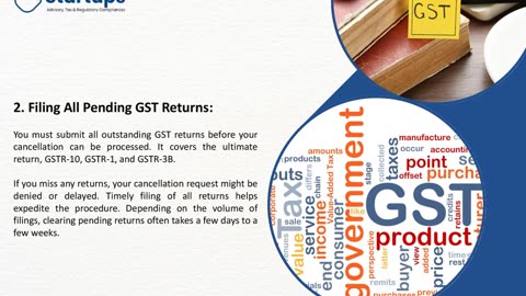 How Long Does It Take To Cancel GST Registration?