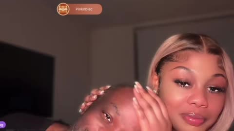 - LI ; GOES LIVE W| HER FIANCE !