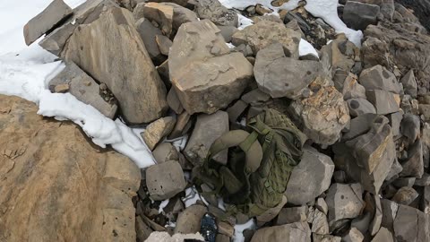 Running down through the snow in #nevadoampay #abancay #peru