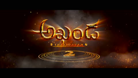 _Akhanda2 - Thaandavam 🔱 Teaser ( Telugu ) _ NBK _ Boyapati Srinu _ Thaman S(4K_HD)